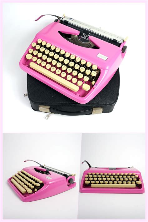 Retro Pink Tippa Typewriter For Sale My Cup Of Retro Typewriter Shop Retro Typewriter Retro
