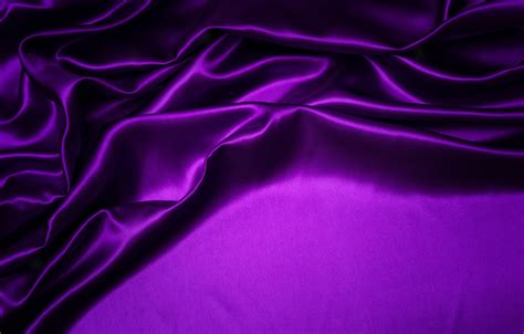 Wallpaper Purple Background Silk Fabric Purple Folds Texture