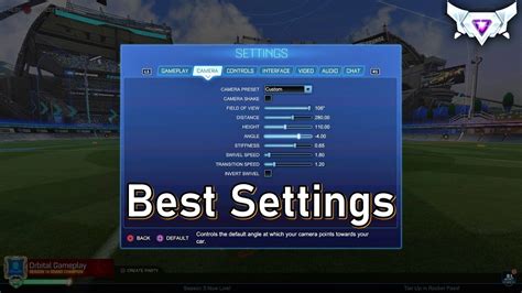 Best Rocket League Settings 2021 Pro Camera Controller Settings