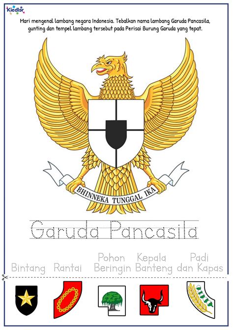 Garuda Pancasila Not Balok Garuda Pancasila Nama Ini Terdiri Dari Images