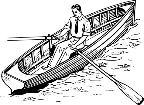 Row Boat Drawing At Explore Collection Of Row Boat