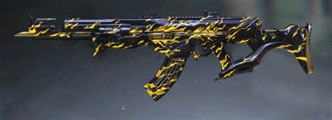 Wrath Black And Gold Legendary Ak 47 Blueprint In Call Of Duty Mobile