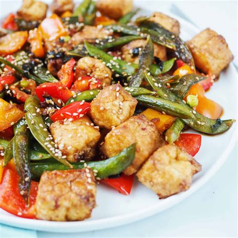 Easy 20 Minute Sweet Soy Tofu And Vegetables Christie At Home