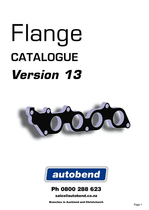 Autobend Flange Catalogue Page 4 5 Created With