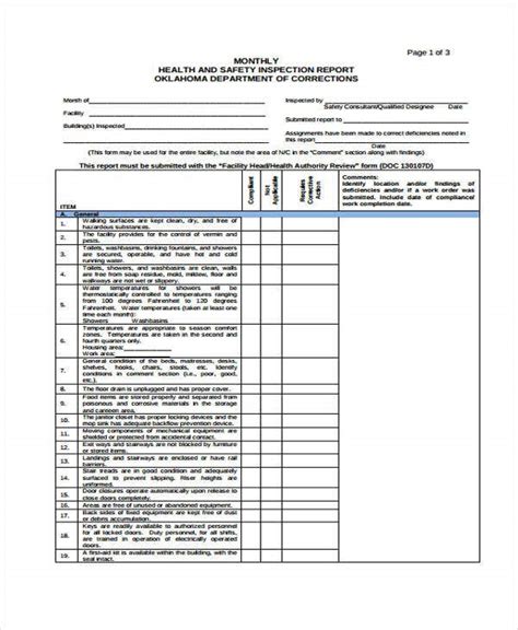 2 page 2 summary was surveyed for fire safety on 6/4/2014 by hughes associates, inc. 47+ Monthly Report Samples - Word, Docs | Free & Premium Templates