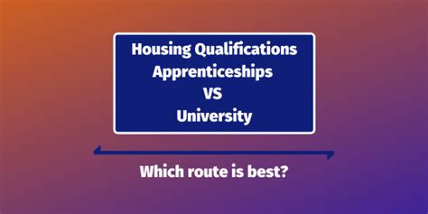 Housing / property management apprenticeships will equip you with the skills and knowledge to carry out your role effectively and also to develop your career in the future. Housing Apprenticeship Vs University | The Apprentice Academy