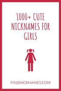 Friends group name list for friends, family, cousins, cool and funny. 1000+ Cute Nicknames For Girls (With Meanings | friendship ...