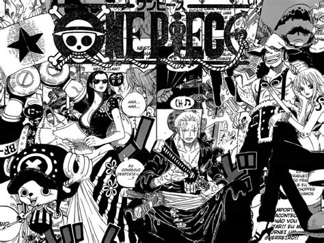 Download One Piece Manga Panel Cover Wallpaper