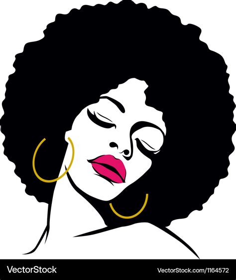 Fashion Afro Girl Svg Cute Afro Girl Svg Fashion Clipart Svg Black