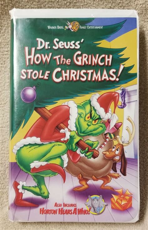 Dr Seuss How The Grinch Stole Christmas W Horton Hears A Who Vhs