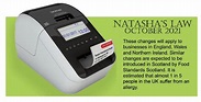 Natasha’s Law - Labelling Solutions- label printer & labels