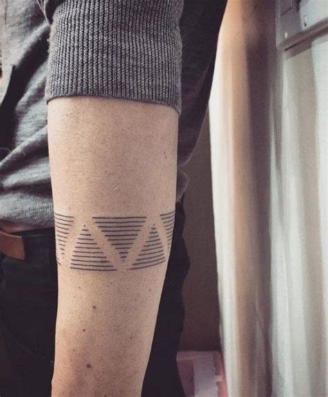 Linear Triangles By Miami Tattoo Co Tattoo Life Arm Tattoo Tattoo