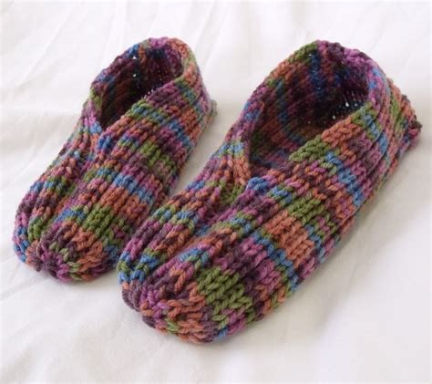 Knitted Slipper Patterns A Knitting Blog