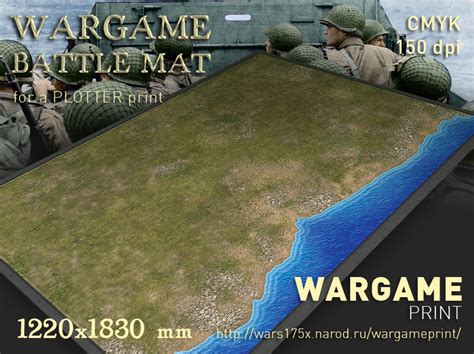 Battle Mat 032 Coastal Plain Wargameprint Battlemats Wargame Vault
