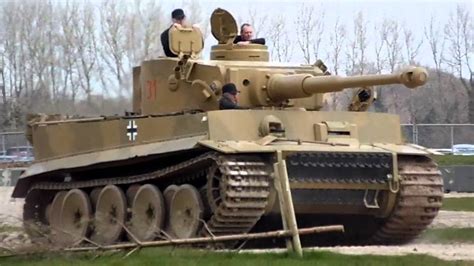 Tiger Tank In Action Youtube