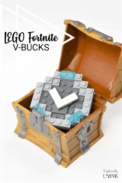 Lego Fortnite V Bucks A Lego Fortnite Craft For Kids