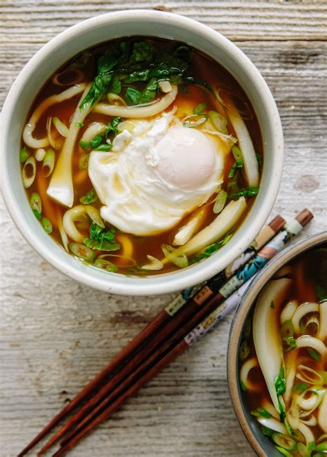 Recipe Udon Soup With Bok Choy And Poached Egg Kitchn