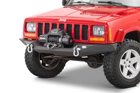 Fishbone Offroad Bullhead Front Bumpers For 84 01 Jeep Cherokee Xj