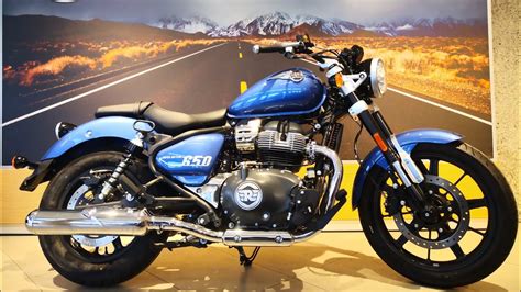 Royal Enfield Super Meteor 650cc Astral Blue Youtube