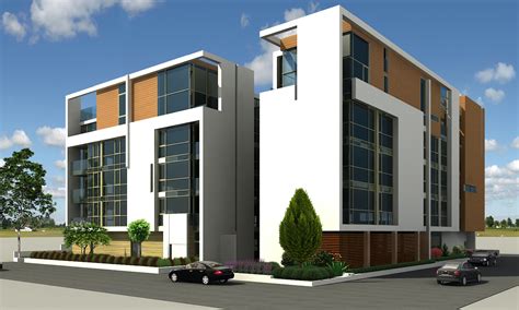 3d Architectural Rendering Building Models By Hi Tech Cadd Services