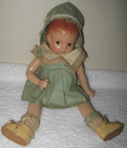 Antique 1920s Effanbee Doll Patsyette Composition Original Vintage