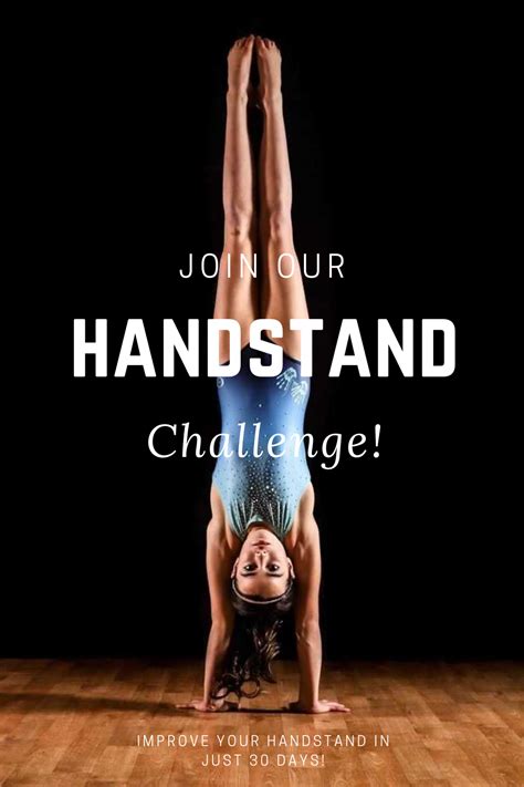 Join Our Handstand Challenge In 2021 Handstand Challenge Gymnastics