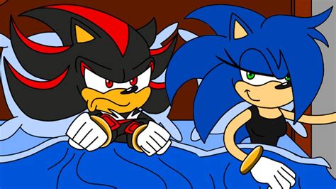 Sonica Kisses Shadow Sonic Comic Dub Youtube