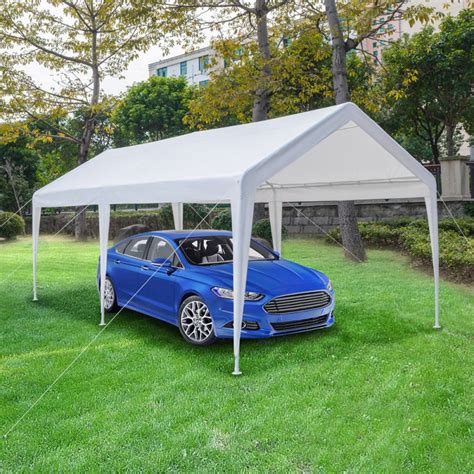 Zimtown 20x10 Carport Car Shelter Canopy Heavy Duty Portable Garage
