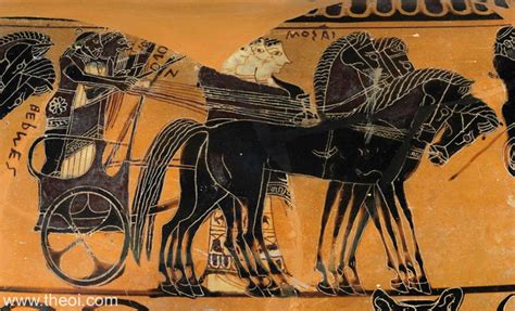 Immortal Horses Hippoi Athanatoi Horses Of The Gods In Greek Mythology