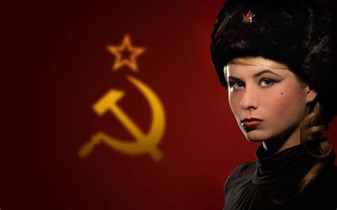 chica soviética fondo de pantalla de lenin 1920x1200 wallpapertip