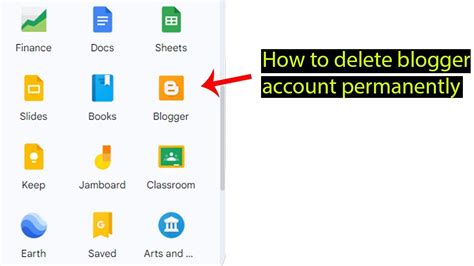How To Delete Blogger Account Permanently Youtube