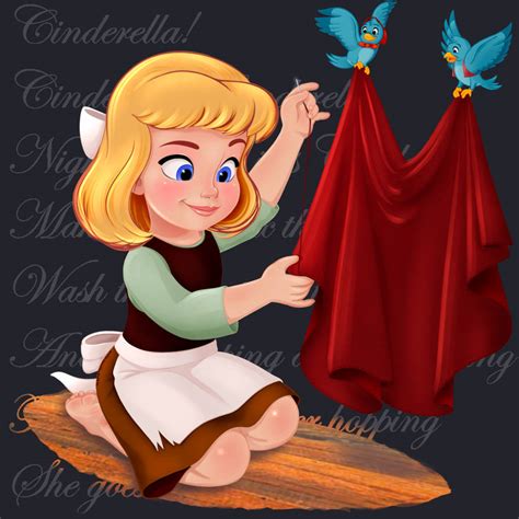 Little Cinderella Cinderelly Cinderelly By Artistsncoffeeshops On