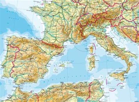 Maps Southern Europe