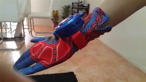 A Spiderman Web Shooter Glove Toy Youtube