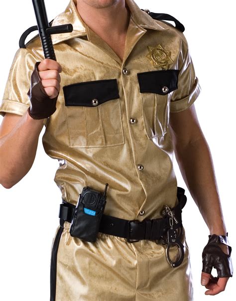 Mens Reno 911 Deluxe Lt Dangle Cops Shorts Costume Std Ebay