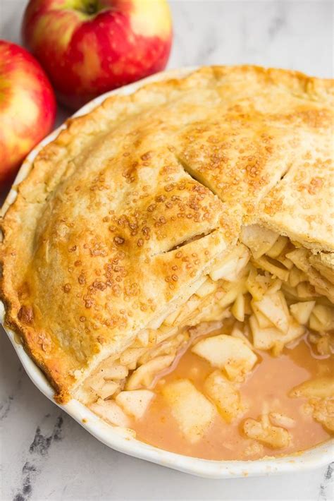 The Most Perfect Vegan Apple Pie With A Flaky Buttery Pie Crust And Mouth Watering Apple