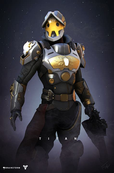 Artstation Destiny Titan Redesign