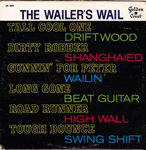 The Wailers The Wailer S Wail Vinyl Discogs