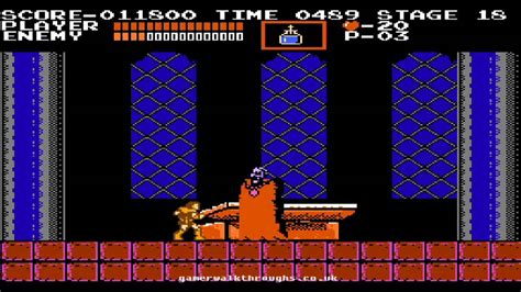 Castlevania Nes Walkthrough Final Boss Dracula Youtube