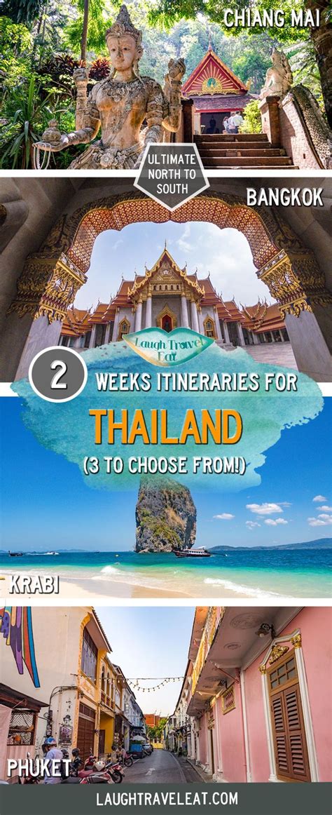 Thailand 2 Week Itinerary The Best From North To South Laugh Travel