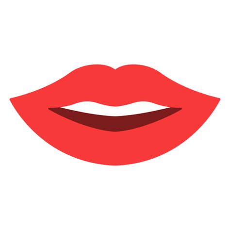 Lips Smile Flat Transparent Png And Svg Vector File
