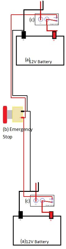 E Stop Switch Schematic