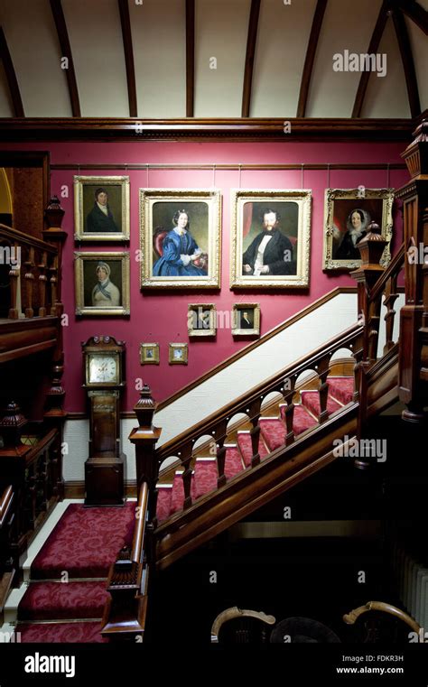 The Staircase Hall At Sunnycroft Shropshire The Staircase Hall Was