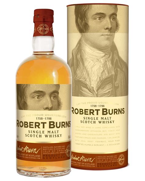 The Arran Robert Burns Scotch Whisky 700ml Unbeatable Prices Buy
