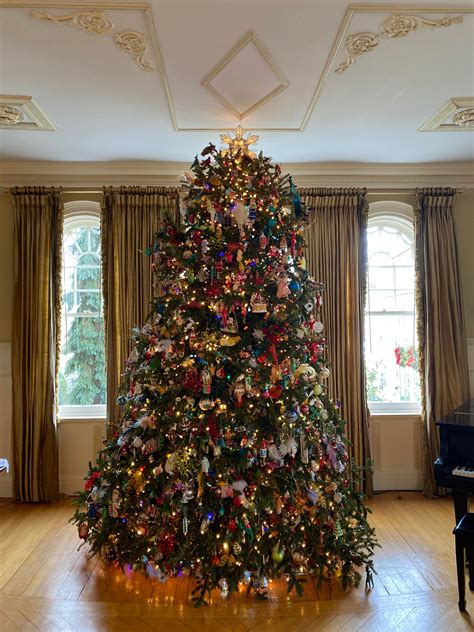 My Grandmas 15 Foot Tall Tree With Hundreds Of Ornaments Merry