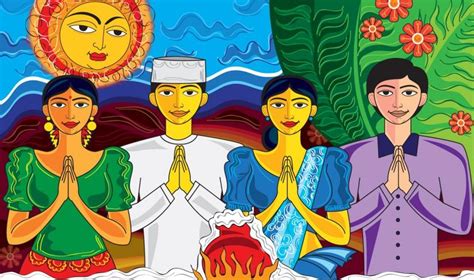 Sinhala And Tamil New Year Festival Gambaran
