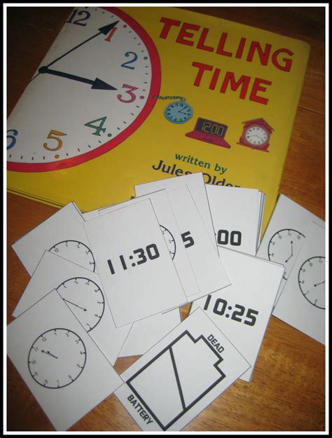 Relentlessly Fun Deceptively Educational Telling Time Printable Card Game