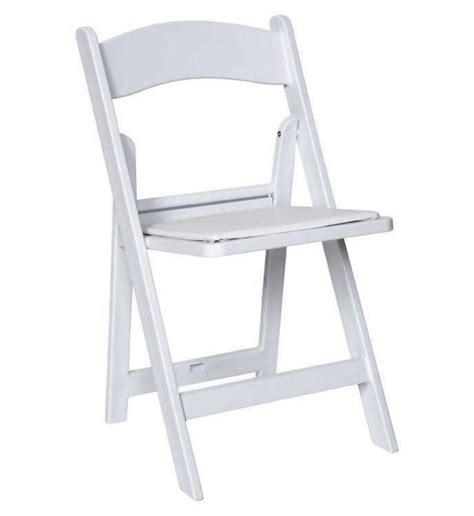 How much does the shipping cost for white wood folding chairs? White resin folding chair - A to Z Party Rental