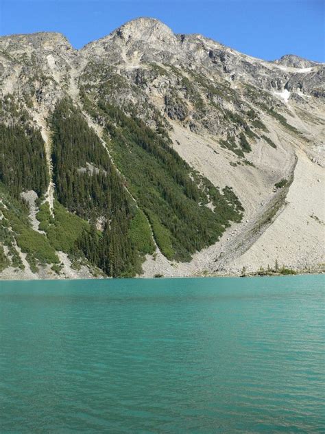 Joffre Lakes Provincial Park British Columbia Canada Upper