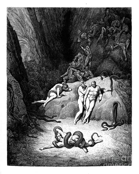 Dante Inferno By Dore T42 Photograph By Historic Illustrations Pixels